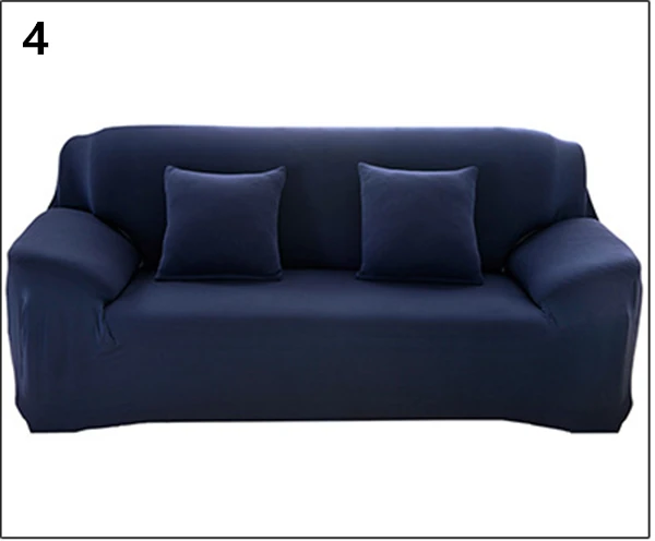 Серый цвет, эластичный диван, чехол для дивана, чехлы для дивана, чехлы для гостиной, секционный диван, чехол, кресло, мебель - Цвет: Navy