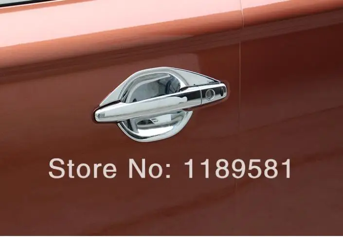 Хромированная накладка на дверную ручку для Mitsubishi Outlander 2013 2014 2015 ABS|Хромирование| |