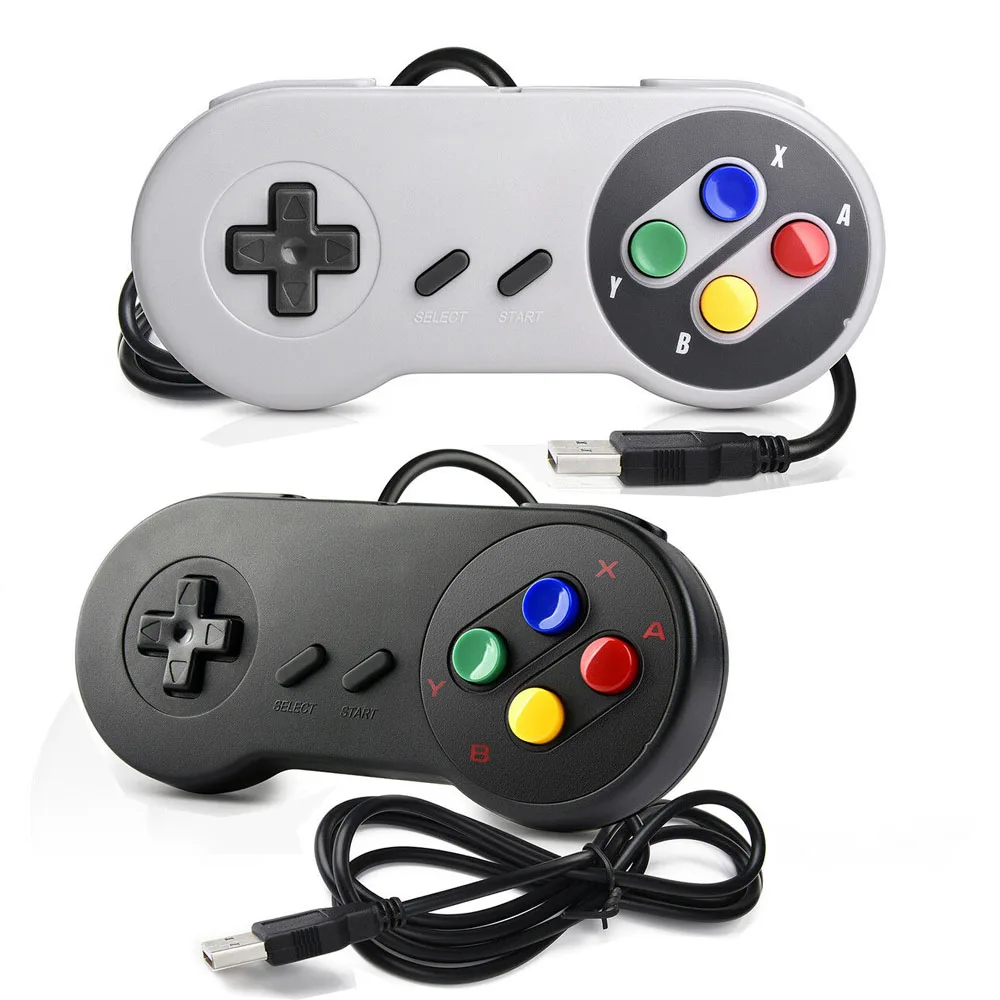 4x 3x SNES USB классический геймпад игровой джойстик контроллер PAD для ретро Windows PC MAC