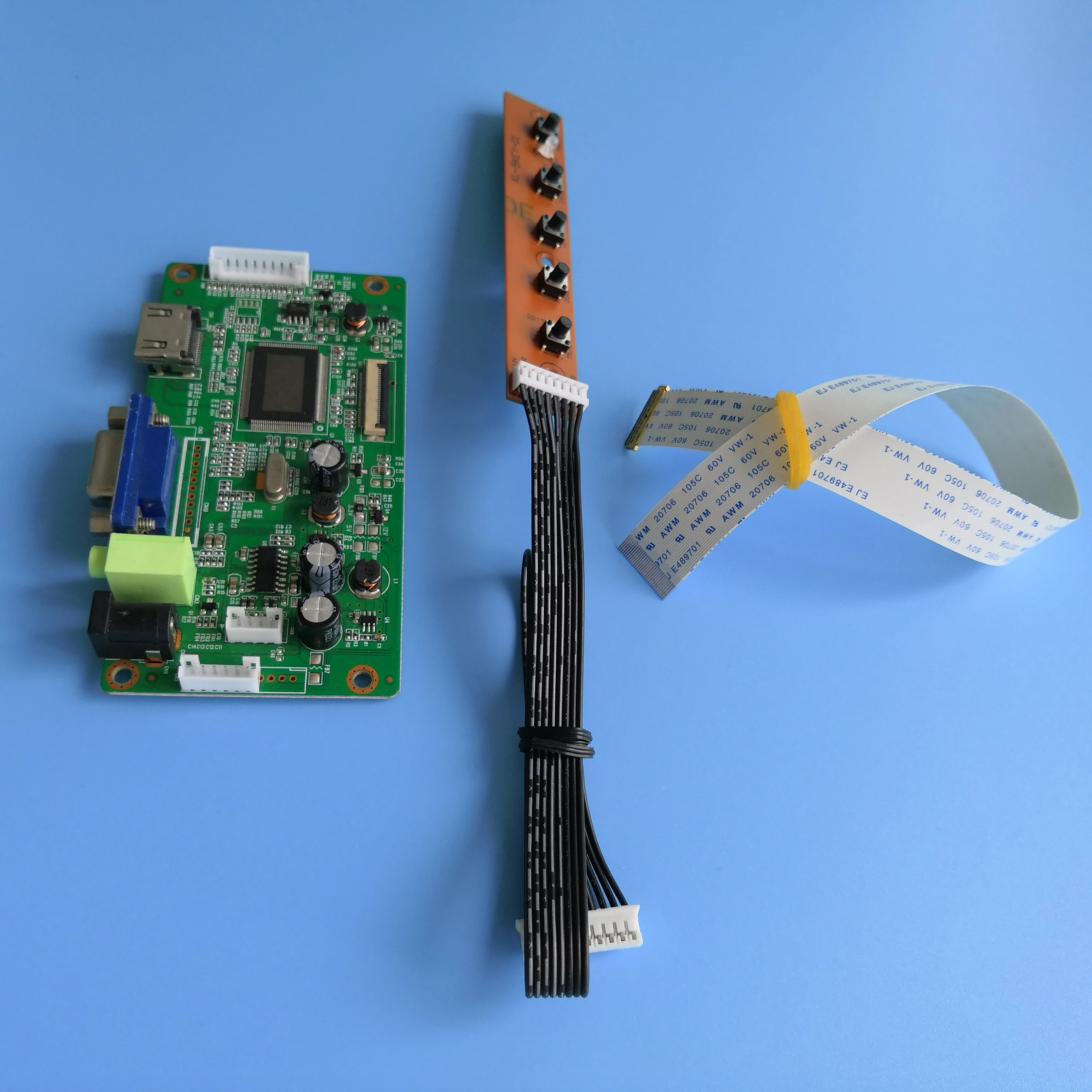 

Плата контроллера ЖК-дисплея NT156WHM-A20 дюйма, для самостоятельной сборки, EDP светодиодный 1366X768, комплект 40-контактных мониторов, экран VGA