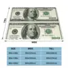Benjamin Franklin 100 Dollar Bill Knitted Blankets Fleece Money Pattern USA Warm Throw Blankets for Car Sofa Couch Bedspread 6
