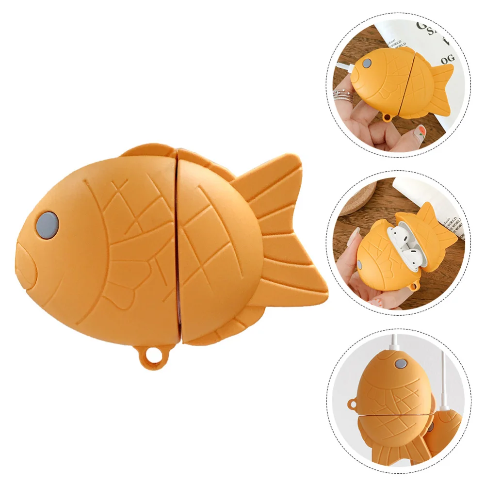 

1Pc Earphone Protector Creative Novel Earphone Shell Protective Cover for Friends