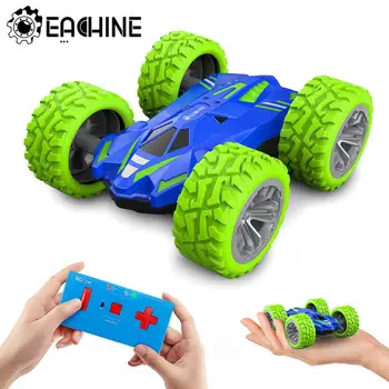 Eachine ec07 RC Car 2.4G 4CH Stunt Drift Deformation Remote Control Rock Crawler Roll Flip Kids Robot Auto Toy 1