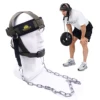Multifunction Neck Workout Head Harness  for Home Weight Lifting Strength Powerlifting Barbell with Chin Pad Fitness Equipment 1