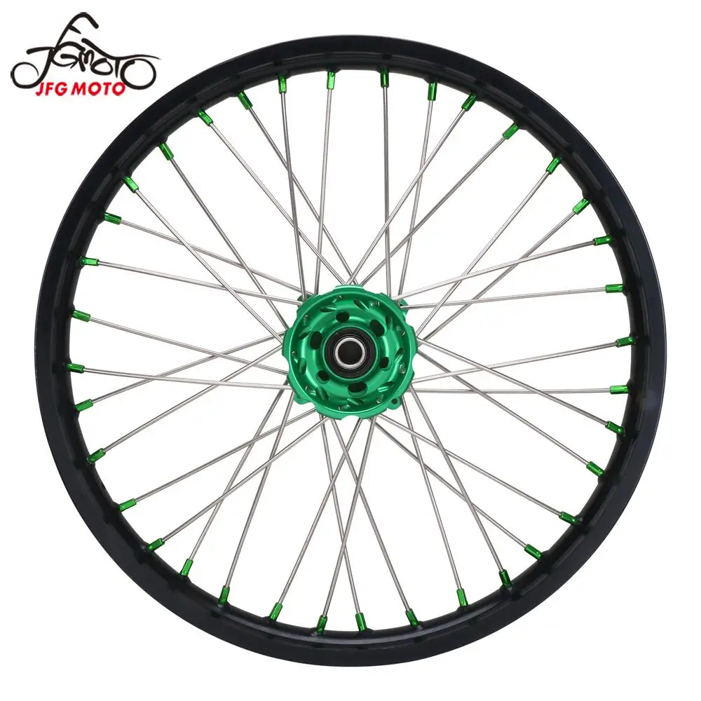 Motorcycle Front Rear Wheel Rim Hubs Set For Kawasaki KX250 KX250F