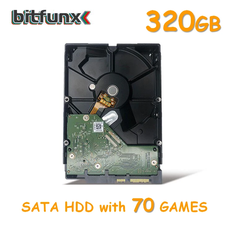 SATA HDD 320GB 3,5 ''SATA жесткий диск HDD внутренний 80 Гб/320 ГБ/500 Гб/1 ТБ/2 ТБ для PS2 с установленными играми - Цвет: SATA HDD 320GB