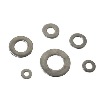 

New Stainless Steel Flat Washers Set 580 Pcs, 9 Sizes - M2 M2.5 M3 M4 M5 M6 M8 M10 M12