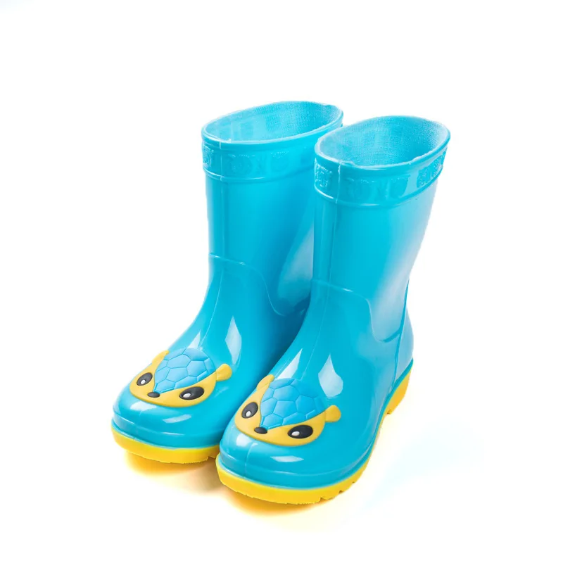 

Kaily te CHILDREN'S Rain Boots 3-9-Year-Old Waterproof Four Seasons Rain Shoes Students Boots Children Anti-slip Rubber Boots