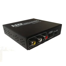 HDMI TO CVBS AV/HDMI AUTO SCALER converter capture  for TV,VHS, VCR,DVD recorders HDMI1.3 hdcp code PAL/NTSC