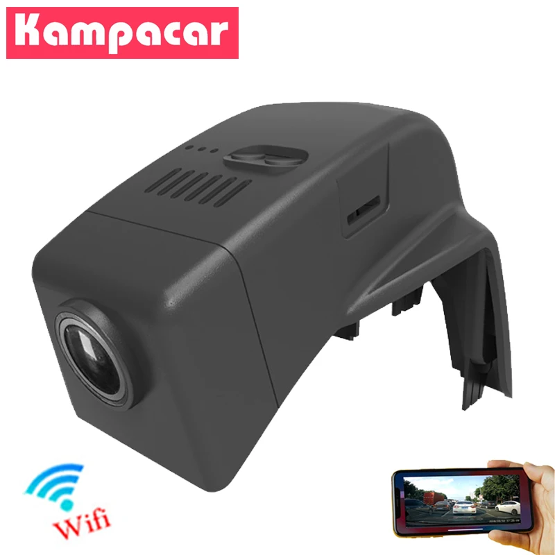 Kampacar Novatek 96658 Wifi Автомобильный видеорегистратор для Volvo XC90 XC 90 Автомобильный видеорегистратор двойная камера