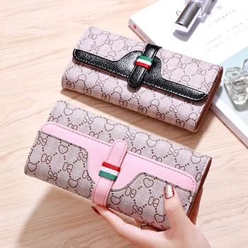 

Wallet Long Style for Women 2020 New Fashion Small Fresh Women's Large Capacity Multi-Function Wallet Fashion Wholesale