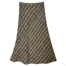 Большой размер 3XL! осенне-зимняя женская шерстяная юбка из твида с небольшим ароматом, высокая талия, юбка-труба в стиле русалки