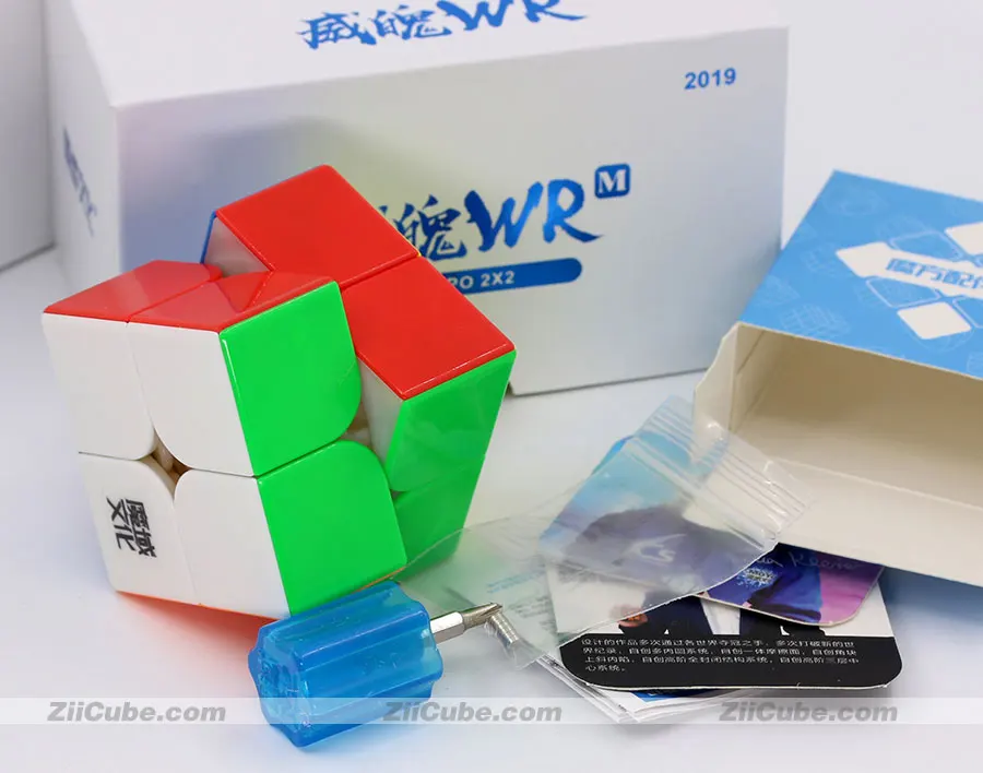 Магический куб-головоломка MoYu WeiPo WR WRM 2X2X2 2X2, без наклеек, профессиональный WCA чемпион, соревновательный куб, развивающие игрушки, игра в подарок