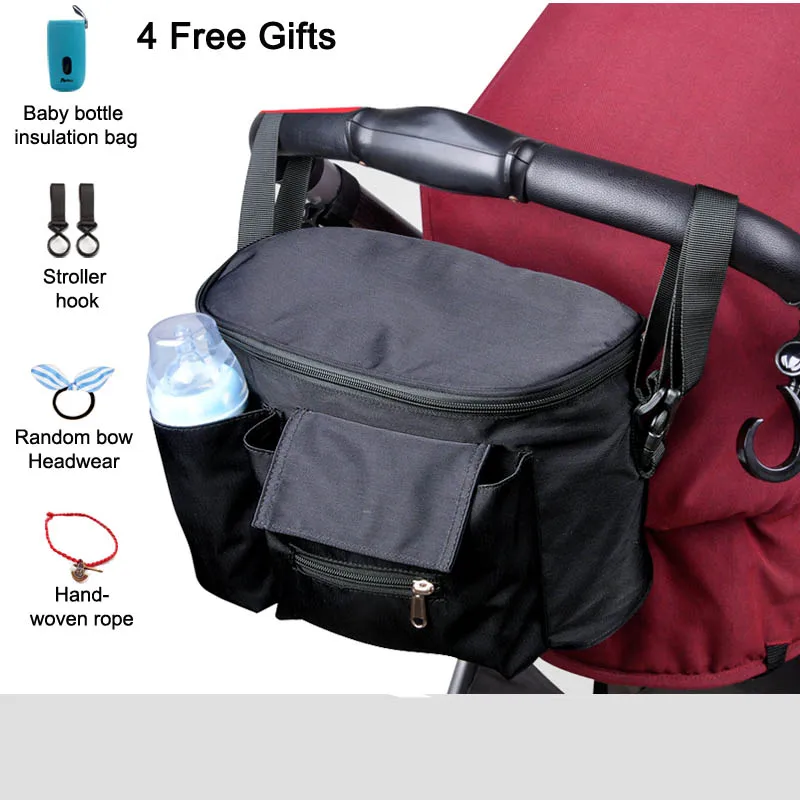 

Ibelibaby Baby Stroller Bag Large Capacity Diaper Bag Storage Bottle Organizer High Quality Waterproof Nursing Bag for Baby Care