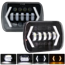 2 pces 55w led 5x7