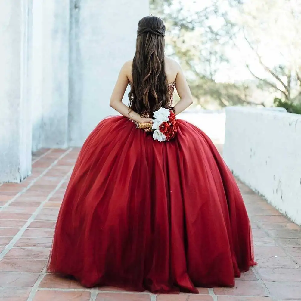 Reci-n-llegado-vestido-de-quincea-era-Burdeos-2020-encaje-apliques-vestido-de-bola-dulce-16 (2)