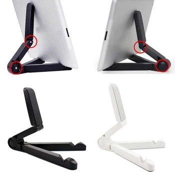 

Foldable Adjustable Angle Tablet Bracket Stand Mount for iPad Android Tablet PC Mobile Phone Holder Less Than 10 Inch