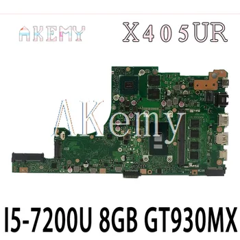 

Akemy X405UR For Asus X405U X405UN X405UR X405URR X405URP X405UQ X405UF Laotop Mainboard X405UR Motherboard I5-7200U 8GB GT930MX