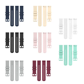 

High Quality 22MM Silicone Watch Band Wrist Strap For Polar Vantage M Garmin Vivoactive