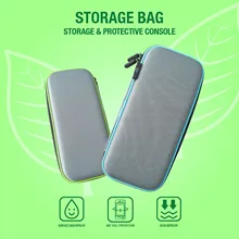 

Switch game console zip storage bag with mezzanine card NS host portable EVA protection package hard package