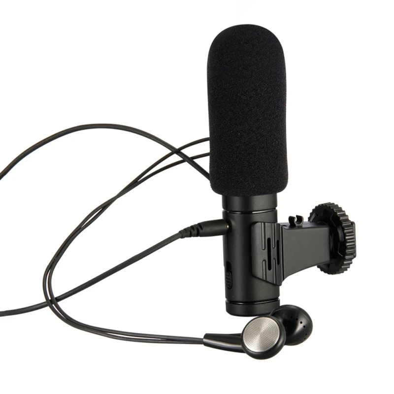 Высокое качество Универсальный мини портативный видео микрофон для MIC-07 камеры Мобильный цифровой зеркальной камеры