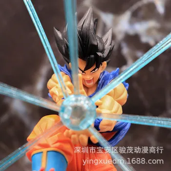 

Dragon Ball Z Goku Shock Waving Style G x Materia Ver. PVC Action Figure DBZ Son Goku Super Wave Collectible Model Toy 21cm