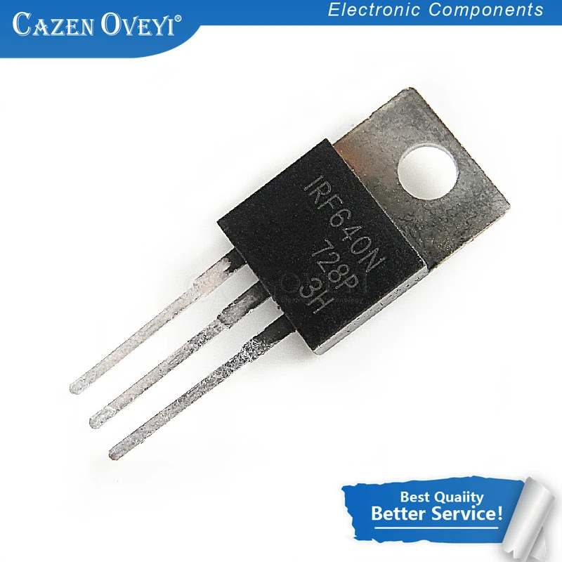 10pcs/lot IRF640N IRF640 200V 18A TO-220 In Stock | Электронные компоненты и принадлежности