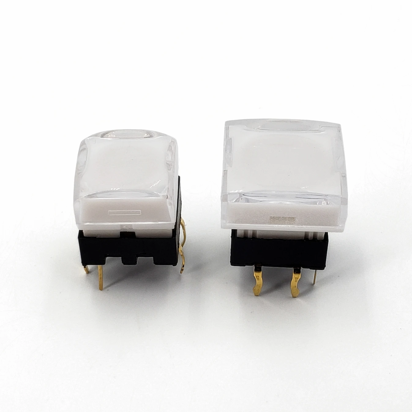 Honyone TS26 серия квадрат с светодиодный Мгновенный SPST PCB Мини кнопочный тактовый переключатель