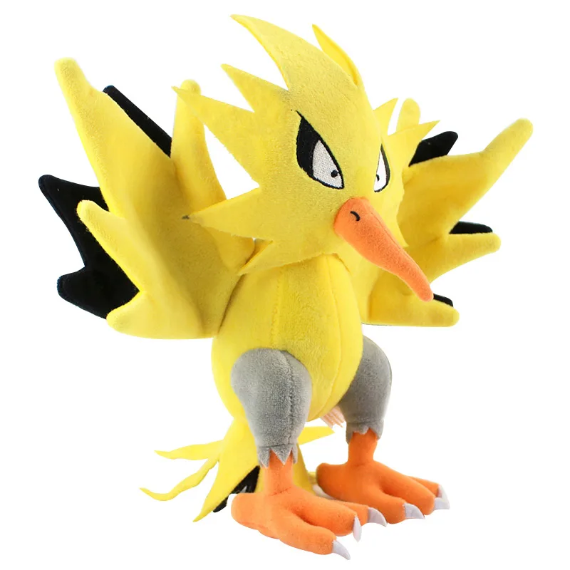 29 см Zapdos плюшевая мягкая набивная кукла каваи игрушки детские подарки на день рождения