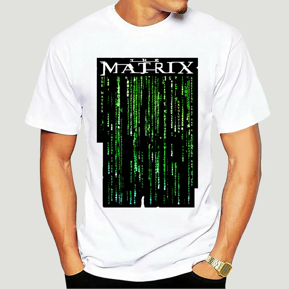Top The Matrix Movie Poster Revolutions Keanu Reeves Sizes S 4Xl 100% Cotton(1) 0019K | Мужская одежда