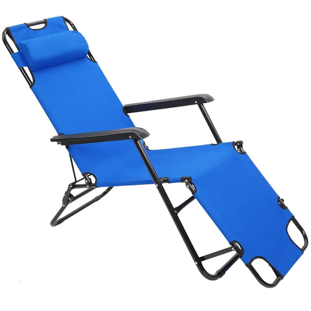 

Lounge Chair Recliner Folding Outdoor Patio Lounge Chairs Beach Sun Pool Lawn Chaise for Outdoor Camping Patio Lawn