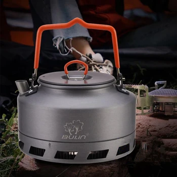 

1.6L Heating Kettle Pot Ultralight Hard Aluminum Camping Large mouth design