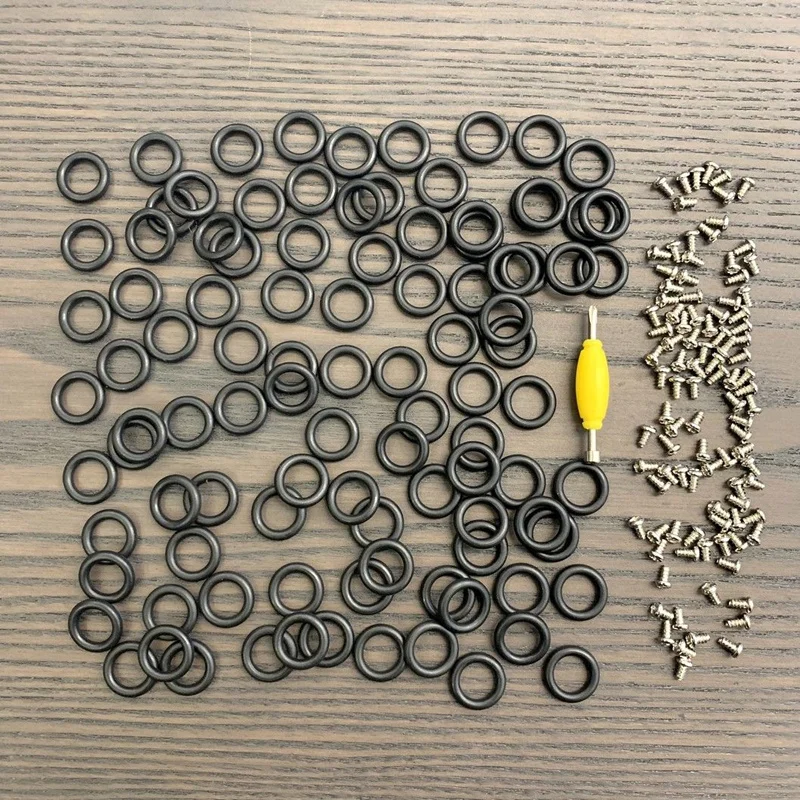 50pcs/lot GI Joe Cobra Action Force O-RINGS Waist Bands+ 50 pcs screws with spanner tool for 3.75'' GI JOE action figure parts