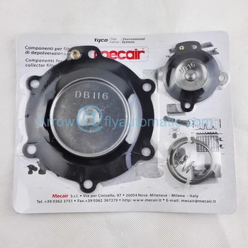 

Mecair Diaphragm Repair Kit DB116 2 inch Pulse Jet Valve VNP216 NEM216 VNP416 VEM416