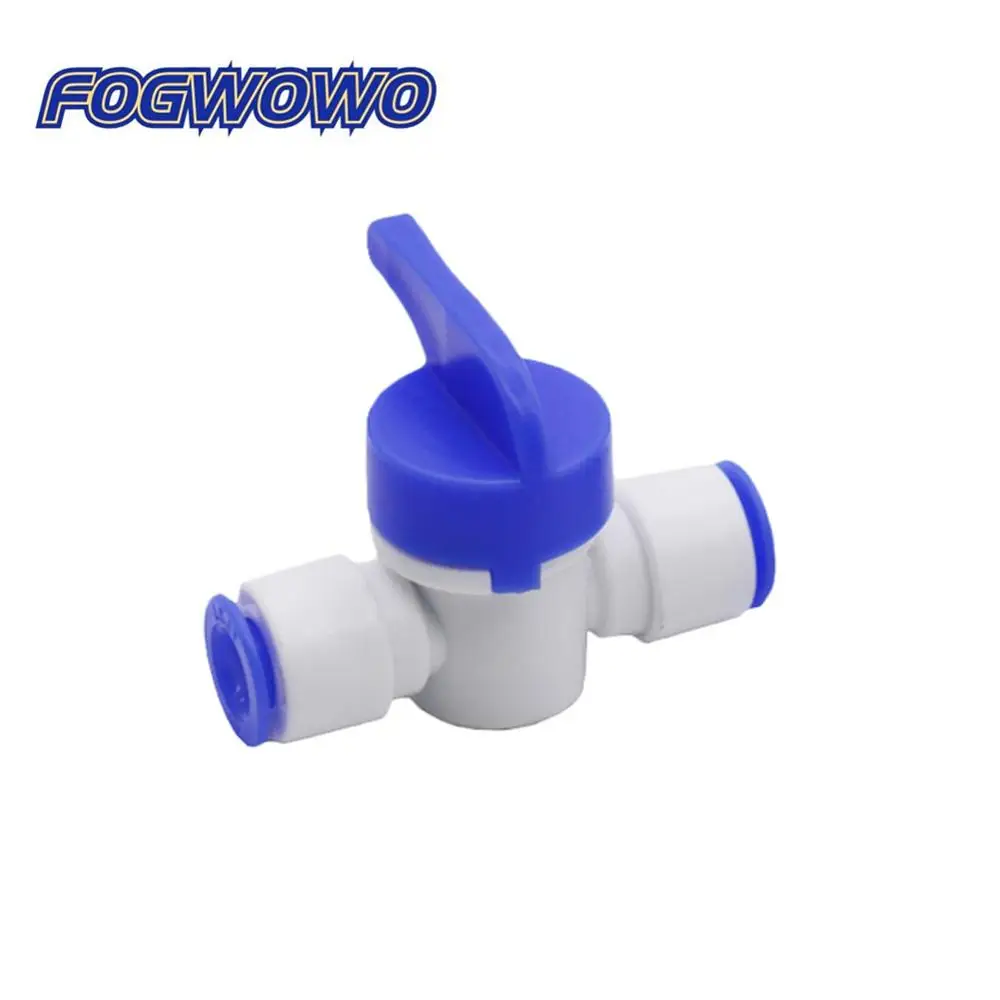 1/4 Inch QuickConnect Ball Valve Connector 6.35mm Pipe Water Control