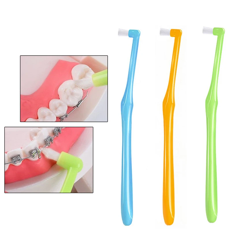 Cleaners Floss Interdental Brush Soft Bristle Orthodontic Braces Cleaning Toothbrush Cusp Tooth-Floss Oral-Care Teeth-Cleaning