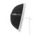 Godox UB-85W 33.5 in 85cm Parabolic Black White Reflective Umbrella Studio Light Umbrella with Black Silver Diffuser Cover Cloth