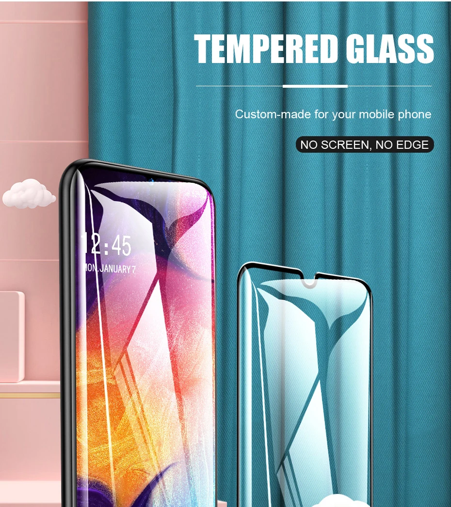 9D защитный Стекло на samsung Galaxy A50 A10 A30 A40 A20 A60 Экран протектор для samsung A70 A80 A90 Стекло M10 M20 M30 M40