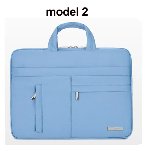 model 2 blue Модная сумка для ноутбука, чехол для Mac Macbook Air Pro 11 13, рукав для ноутбука Asus Dell hp acer lenovo notebook 11,6 13,3 14 15,6 - Цвет: model 2 blue