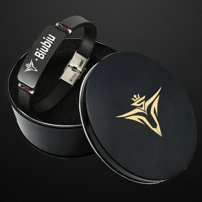 Игра Лига LoL LPL V5 команда Ppgod черный браслет Виктори пять силиконовый для мужчин и