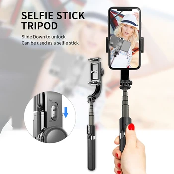 

Selfie Stick Selfie Anti-Shake Bluetooth Remote Control Tripod 360° Rotate Smart Phone Holder Vlog Live Show For IOS Android