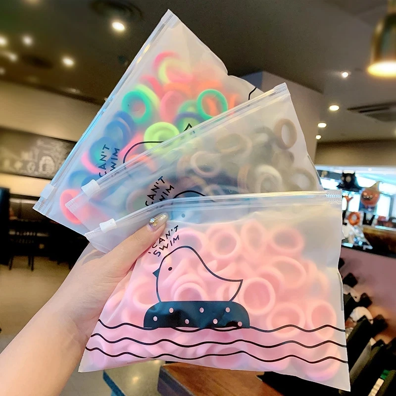 

50/100pcs/set Girls Colorful Small Elastic Hair Rope Children Hair Bands Ponytail Rubber Bands Hair Scrunchies Hair Accessories