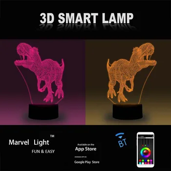 

Smart Phone Control American Rapper Tekashi69 Night Light 7 Colors 3d Led for Friends Gifts Home Decor star singer Table Lamp