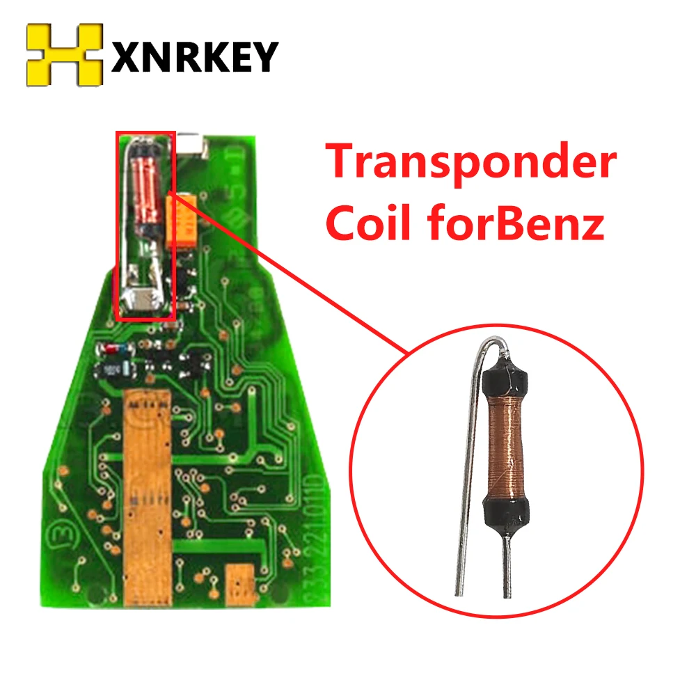 XNRKEY 10PCS/lot Car Key Charging Repair Transformer Inductance Coils For Benz Smart Card Remote Key