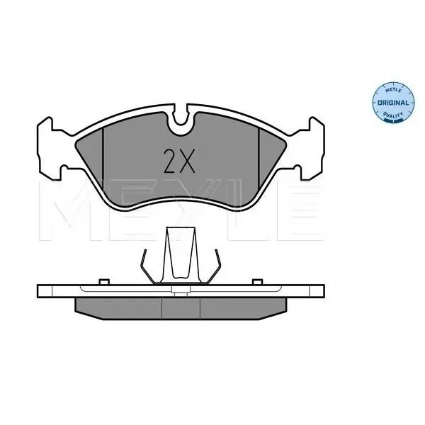 Колодки дисковые передние\Opel Kadett 1.8/2.0 GSi 89-91/Vectra A