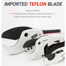 ПВХ Труборез 36 мм 42 мм 64 мм корпус из алюминиевого сплава трещотка ножницы труба резак ПВХ/ПУ/ПП/ПЭ шланг резка ручные инструменты