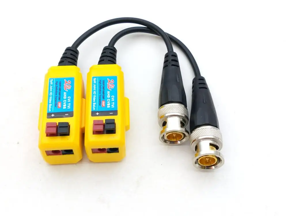 Новинка 5 пар видео Balun Coax BNC Видео 8MP 5MP 4MP 3MP 960H 1080P 720P витые трансиверы UTP Cat5 HD CVI TVI AHD