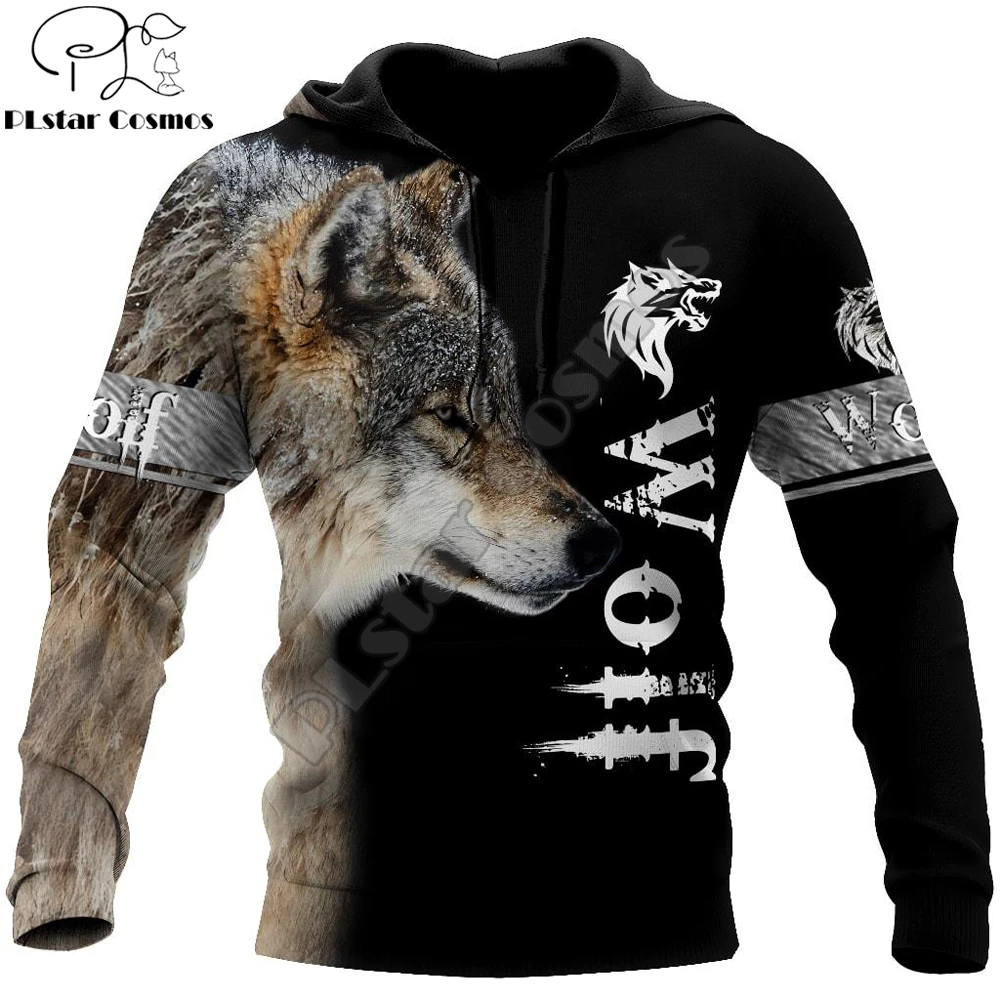 Tercero Comenzar Precaución Sudadera con capucha para hombre, con estampado 3D de lobo bonito, ropa  deportiva con cremallera, chándal informal, DW0230|Sudaderas con capucha y  sudaderas| - AliExpress