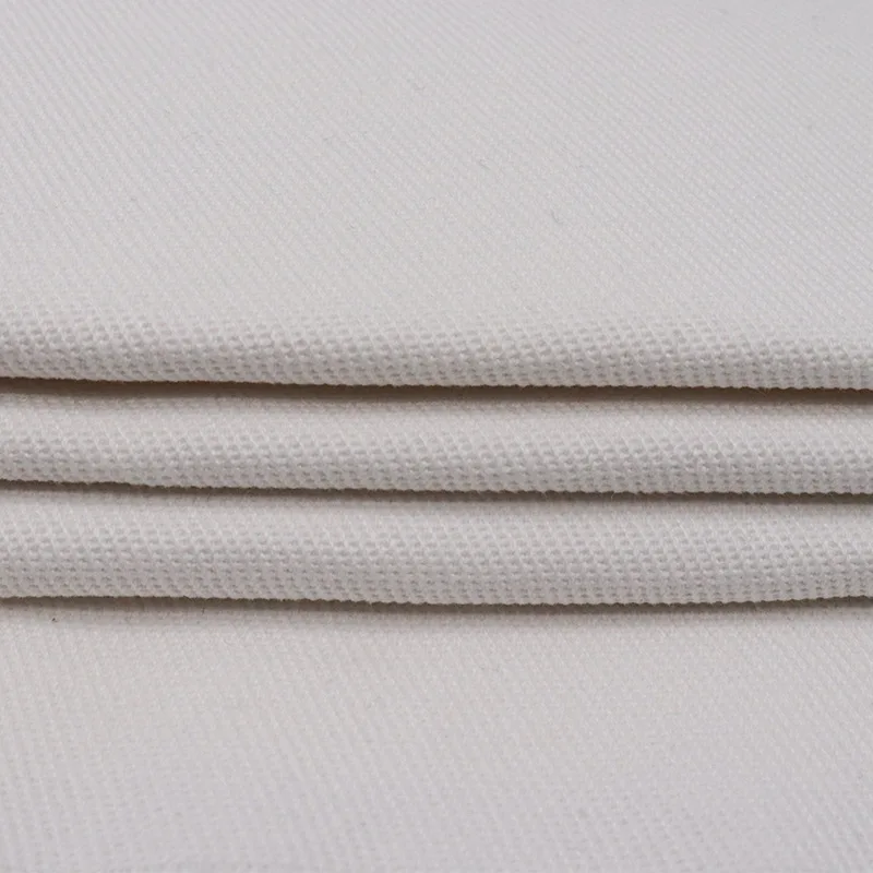 

100% Pure Cotton Double Sided Twill Soft Elastic Canvas Fabric Materials