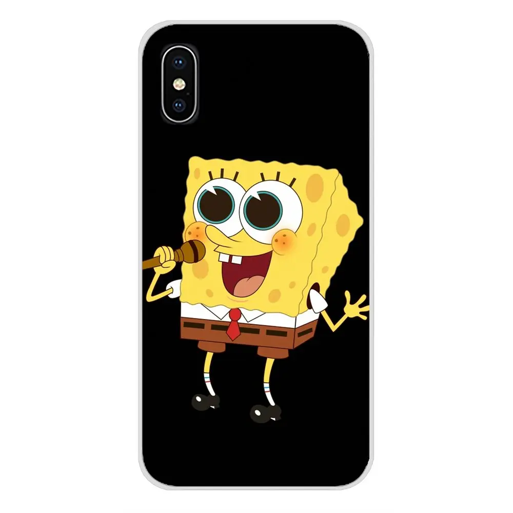 images 4 Боб смешной Губка Боб для Xiaomi Redmi 4A S2 Note 3 3S 4 4X5 6plus 7 6A Pro Pocophone F1 аксессуары для телефона чехлы - Цвет: images 4